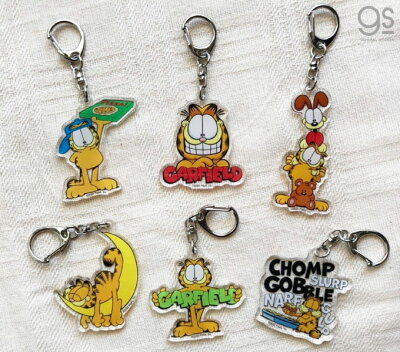 楽天市場 ガーフィールド アクリルキーホルダー ピザ キャラクターグッズ アメリカ アニメ Garfield 猫 Gf024 Gs 公式グッズ ゼネラルステッカー