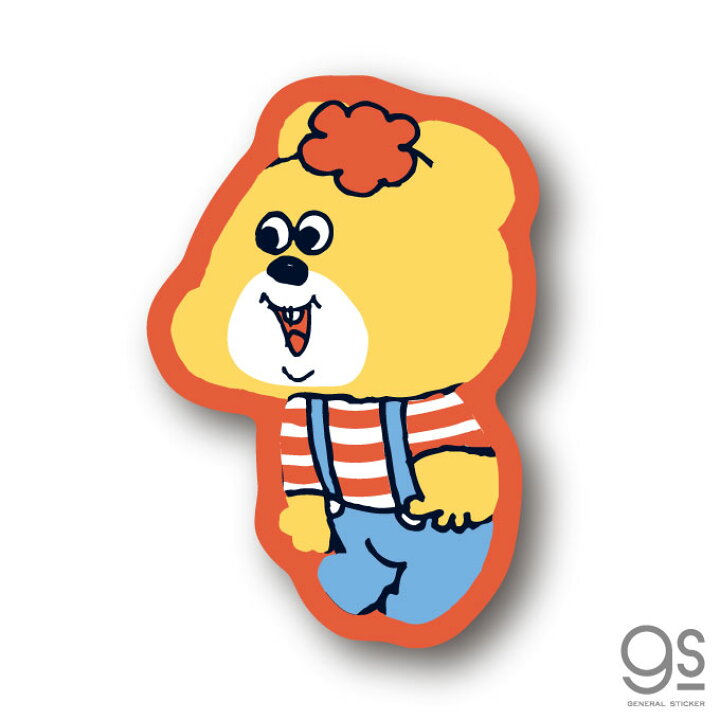 楽天市場 Swimmer クマ ボーダー ミニステッカー キャラクターステッカー スイマー ブランド イラスト かわいい パステル レトロ 雑貨 Swm015 Gs 公式グッズ ゼネラルステッカー