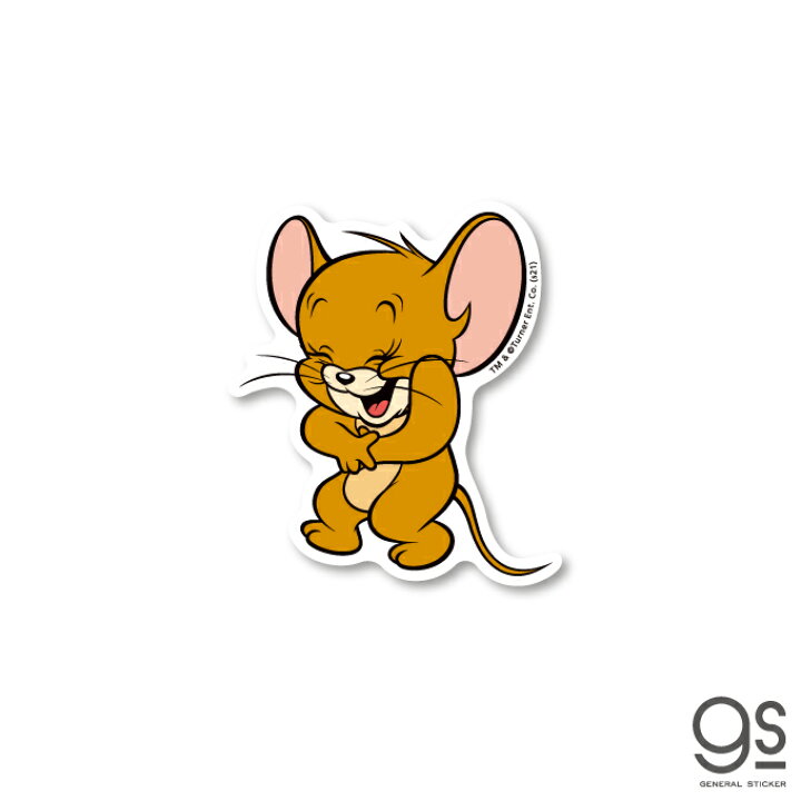 楽天市場 3月末で販売終了 トムとジェリー スマイル ミニステッカー キャラクターステッカー アメリカ アニメ Tom And Jerry 人気 かわいい Tj002 Gs 公式グッズ ゼネラルステッカー