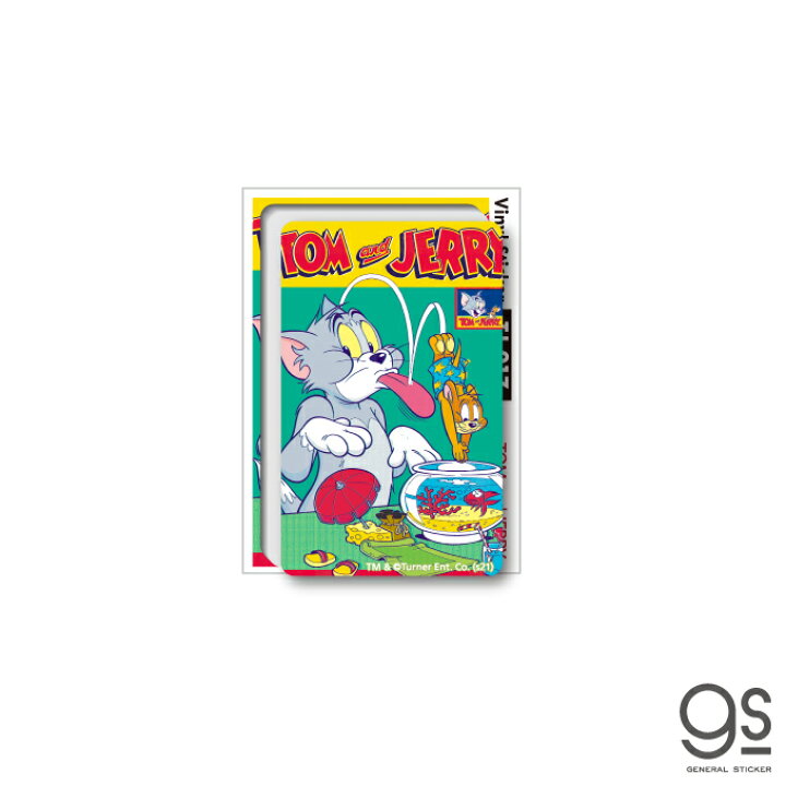 楽天市場 トムとジェリー 名場面ミニステッカー とびこみ キャラクターステッカー アメリカ アニメ Tom And Jerry 人気 かわいい Tj017 Gs 公式グッズ ゼネラルステッカー