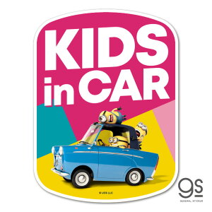 �~�j�I���Y �ԗp�X�e�b�J�[ CG KIDS in CAR ���j�o�[�T�� �L�����N�^�[�X�e�b�J�[ �f�� �����O���[ �V���[�Y �C���X�g gs �����O�b�Y MN-031