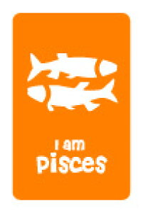 12星座ステッカー SZ12 PISCES うお座 星座 占い お守り ギフト グッズ