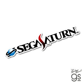 セガハード ダイカットステッカー SEGASATURN ロゴ SEGA セガ ゲーム機 コレクション gs 公式グッズ SEGA-004