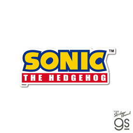 ソニック ダイカットステッカー ロゴ SEGA セガ Sonic ソニックシリーズ ゲーム キャラクター ステッカー gs 公式グッズ SONIC-10