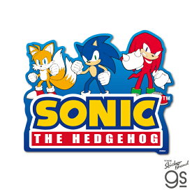ソニック ビッグサイズステッカー 集合 セガ Sonic ソニックシリーズ ゲーム キャラクター ステッカー gs 公式グッズ SONIC-18