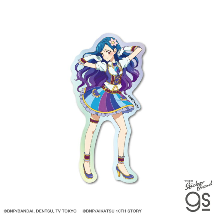 楽天市場】アイカツ！ ホログラムステッカー 風沢そら アイドル アニメ 