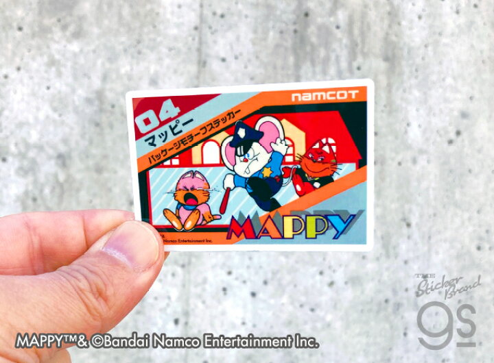 楽天市場】ナムコレジェンダリーシリーズ ステッカー ディグダグ/B  