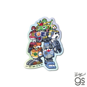 ケロロ軍曹 ホログラムステッカー 究極合神ゴッドケロン アニメ 漫画 宇宙人 可愛い カエル 蛙 イラスト スマホ キャラクター gs 公式グッズ KRR018