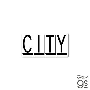 Honda四輪ロゴ CITY(1981) ダイカットステッカー 車 自動車 コレクション カスタム スマホ お洒落 かっこいい シンプル gs 公式グッズ HND088