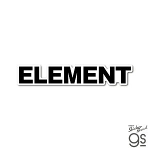 Honda四輪ロゴ ELEMENT ダイカットステッカー 車 自動車 コレクション カスタム スマホ お洒落 かっこいい シンプル gs 公式グッズ HND110