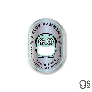 BLUE HAMHAM THEIR EYES/�z���O�����X�e�b�J�[ �L�����N�^�[�X�e�b�J�[ �u���[�n���n�� �O�b�Y �r�[�g�{�b�N�X �b�� �l�C gs �����O�b�Y BHH-001