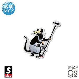 �����X�e�b�J�[ S�T�C�Y Squares Vs Rat �u�����_���C�Y�h ���������� ������ �N���A�J���[ �A�[�g gs �O�b�Y BNK062S