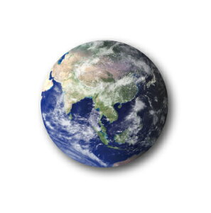 �f���ʃo�b�W 32mm �n�� �A�[�X Earth CBWS01 �ʃo�b�W �F�� �f�� �v���l�b�g �V��