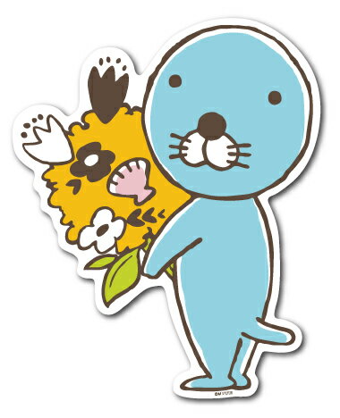 楽天市場 ぼのぼのウォールステッカー おはな ぼのぼの Bonobono Dw025 アニメ キャラクター インテリア グッズ ゼネラルステッカー