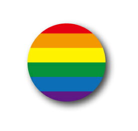CBSK001 レインボーフラッグ Sサイズ ジェンダーシリーズ LGBTQ フラッグ 応援 支援 グッズ 缶バッジ 25mm ジェンダーシリーズ LGBTQ フラッグ 応援 支援 グッズ