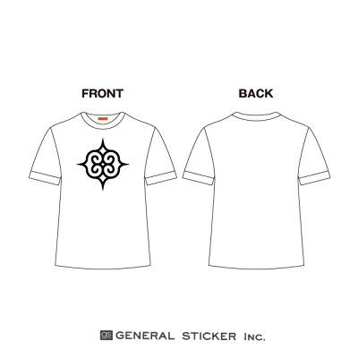 楽天市場 アイヌ 文様 魔除け Tシャツ M L Xlの3サイズ コロナウィルス対策 疫病退散 厄除け マーク Gsjt025 Gs グッズ ゼネラルステッカー