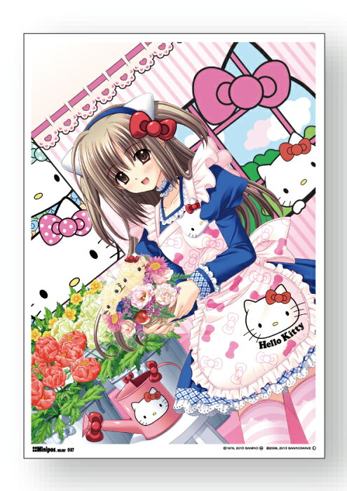 ミニポス B5サイズミニポスター Pos087 西又葵 一花麗流 ハローキティといっしょ シリーズ Product Details Japanese Proxy Shopping Service From Japan