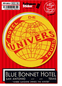 VV001 Vintage Voyage01 スーツケースステッカー ヴィンテージシリーズ 旅行 目印 ビンテージ デザイン DIY デコ グッズ