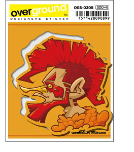 OGS0305 �V�ȋM�T chicken �A�[�e�B�X�g�O�b�Y �C���X�g���[�^�[ �X�e�b�J�[