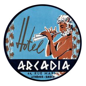 VHS007 VINTAGE HOTELS STICKER07 Be[WzeYXebJ[ CeA fUC re[W X[cP[X ڈ DIY ObY