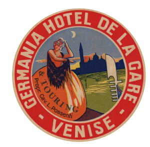VHS020 VINTAGE HOTELS STICKER20 Be[WzeYXebJ[ CeA fUC re[W X[cP[X ڈ DIY ObY