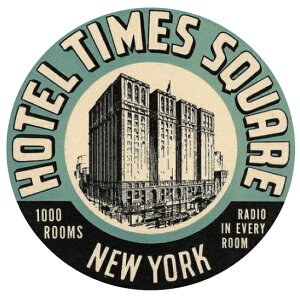 VHS022 VINTAGE HOTELS STICKER22 Be[WzeYXebJ[ CeA fUC re[W X[cP[X ڈ DIY ObY