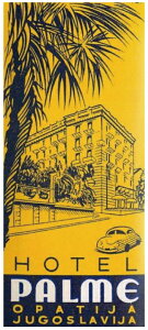 VHS038 VINTAGE HOTELS STICKER38 Be[WzeYXebJ[ CeA fUC re[W X[cP[X ڈ DIY ObY