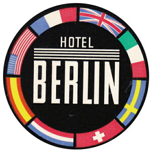 VHS048 VINTAGE HOTELS STICKER48 Be[WzeYXebJ[ CeA fUC re[W X[cP[X ڈ DIY ObY