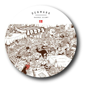 LCB143 XXʃobW RASMUS KLUMP 76mm f}[N LN^[ k G{ ob` ObY