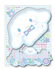 LCS409 シナモロール ふわふわステッカー Cinnamoroll ふわふわシリーズ サンリオ キャラクター SANRIO グッズ