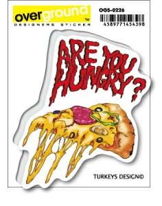 OGS0226 TURKEYS DESIGN �s�U �A�[�e�B�X�g�O�b�Y �C���X�g���[�^�[ �X�e�b�J�[