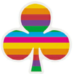 ステッカー No 1026 RAINBOW CLOVER