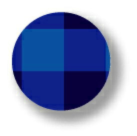 パターン缶バッジ CBPA003 Blue Check 柄 チェック ペイント ドット 総柄 バッチ デコ グッズ