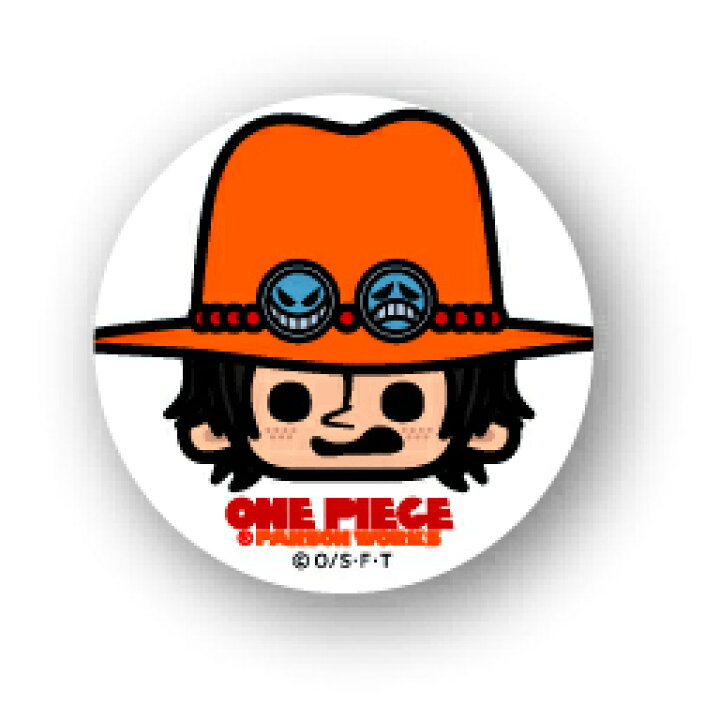 楽天市場 One Piece ワンピース パンソンワークスコラボ缶バッジ Opc10 エース ゼネラルステッカー 楽天市場 One Piece ワンピース パンソンワークスコラボ缶バッジ Opc10 エース ゼネラルステッカー