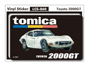 lg~JXebJ[ logo+toyota 2000gt g~J S TOMICA  STCY LCS860 ObY