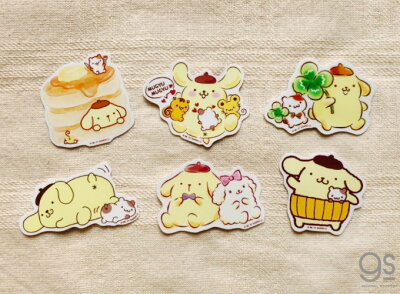 楽天市場 ポムポムプリン ミニステッカー ホットケーキ キャラクターステッカー サンリオ イラスト かわいい 人気 Lcs1351 Gs 公式グッズ ゼネラルステッカー