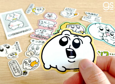 楽天市場 全5種セット ちみたん ダイカット キャラクターステッカー Twitter ハムスター イラスト ゆるかわ シュール 人気 話題 ちいこ 漫画 スタンプ Chimiset01 Gs 公式グッズ ゼネラルステッカー
