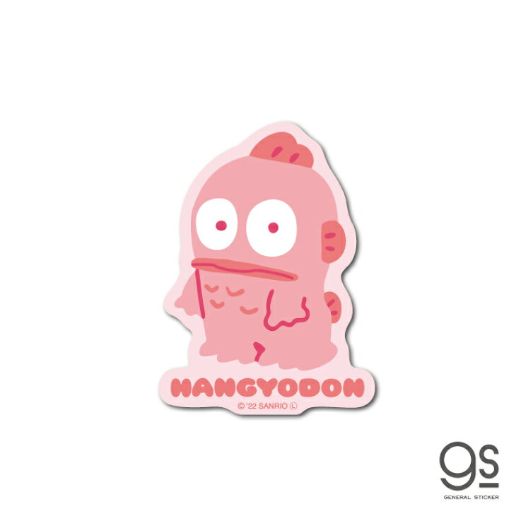 楽天市場 ハンギョドン カラフルミニステッカー ピンク サンリオ キャラクターステッカー Sanrio 人気 スマホ デコ Lcs1487 Gs 公式グッズ ゼネラルステッカー