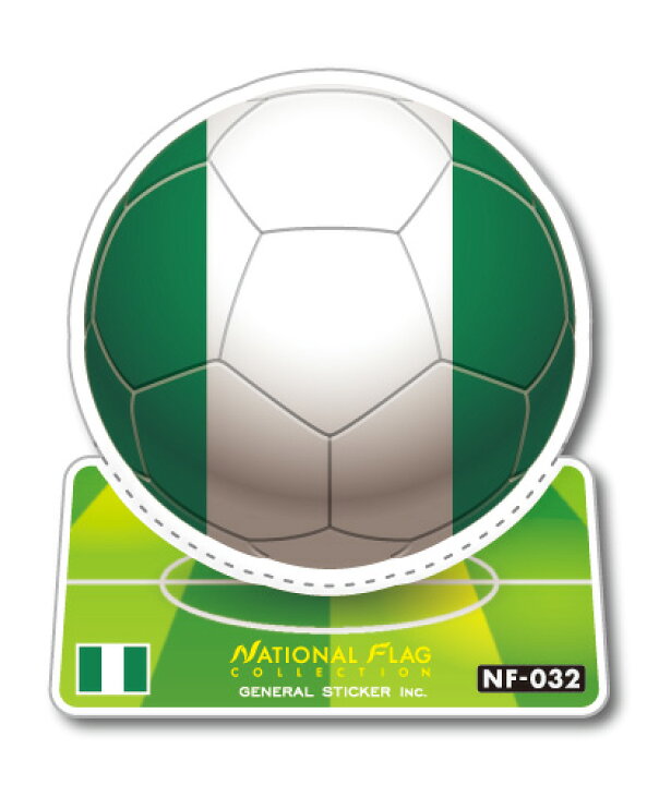 楽天市場 サッカーボールステッカー ナイジェリア Nigeria Nf032 スポーツステッカー ワールドカップ ゼネラルステッカー