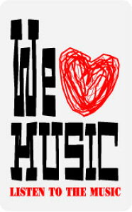 XebJ[ NM058 WE LOVE MUSIC ~jXebJ[ X}z fR  ObY
