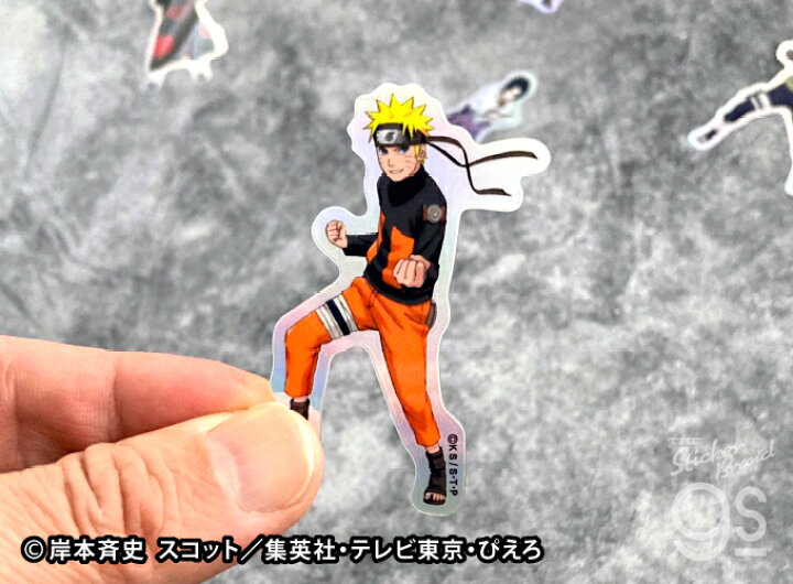 楽天市場】NARUTO-ナルト- 疾風伝 ダイカットビニールステッカー 