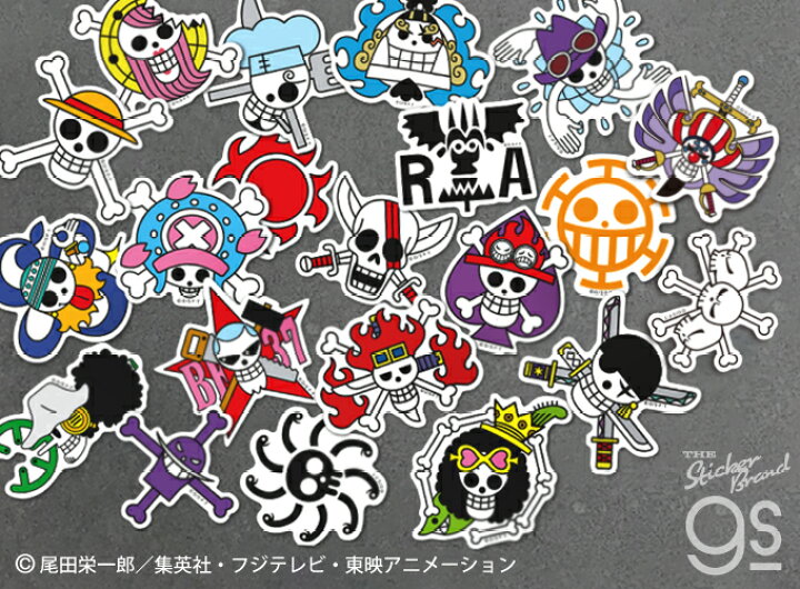 楽天市場】ONE PIECE ワンピースステッカー OPS85 ハンコック海賊旗 S 