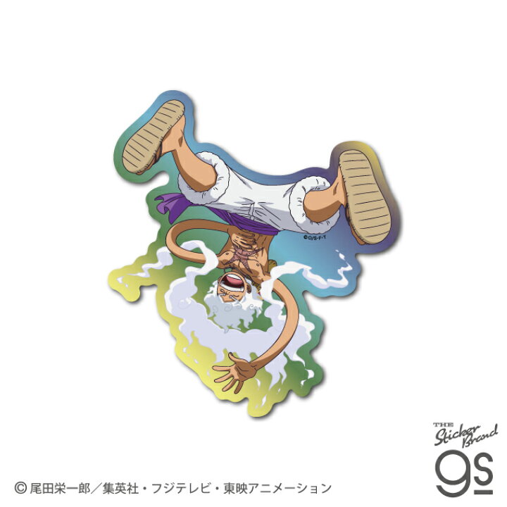 楽天市場】ワンピース ホログラムステッカー ルフィ(ギア5) ONE PIECE 