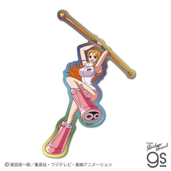 楽天市場】ワンピース ホログラムステッカー ナミ(エッグヘッド) ONE 