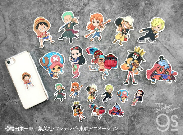 楽天市場】【全10種セット】 ワンピース デフォルメステッカー 