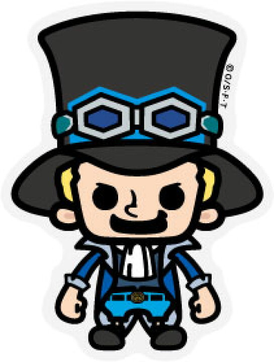 楽天市場 One Piece ワンピース パンソンワークスコラボステッカー Lcs472 サボ Mサイズ ワンピース公式グッズ ゼネラルステッカー