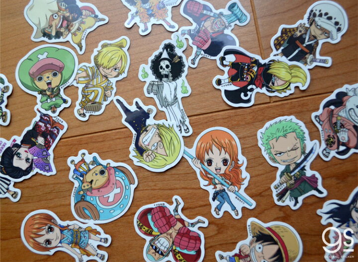 楽天市場 全12種セット ワンピース Sdキャラ ミニサイズ ワノ国 まとめ買い One Piece アニメ キャラクターステッカー Opset02 Gs 公式グッズ ゼネラルステッカー