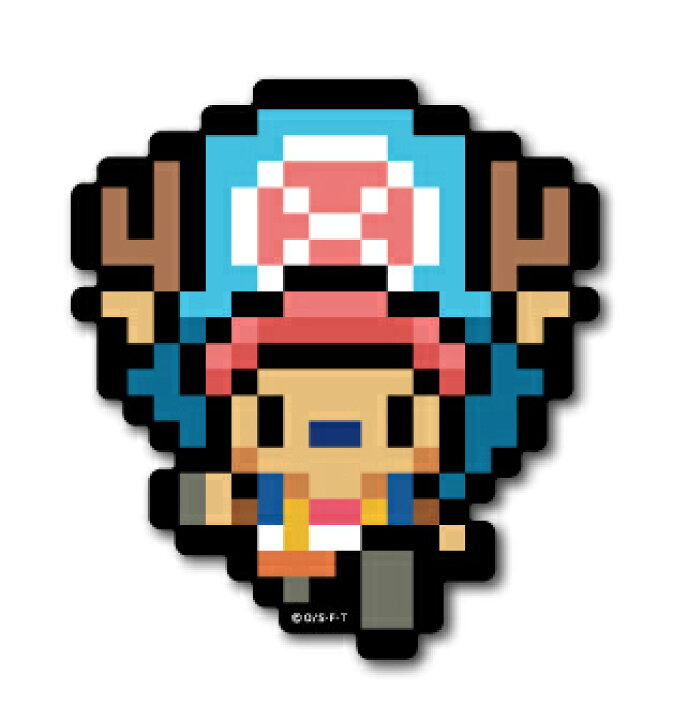楽天市場 ピクセルワンピース ステッカー チョッパー 新世界ver ノーマルサイズ Opx015 One Piece ドット絵 グッズ ゼネラルステッカー