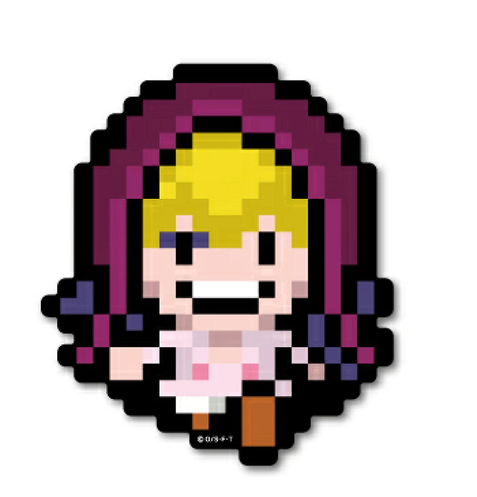 楽天市場 ピクセルワンピース ステッカー コラソン ノーマルサイズ Opx023 One Piece ドット絵 グッズ ゼネラルステッカー