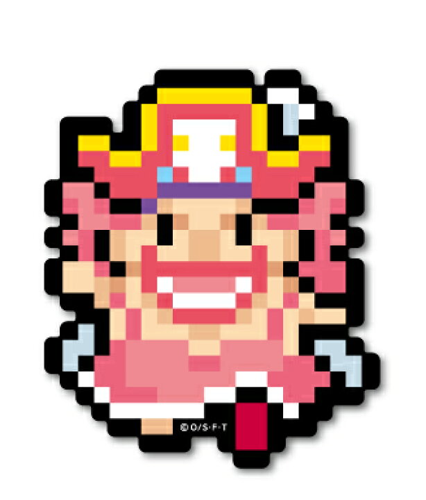 楽天市場 ピクセルワンピース ステッカー ビックマム ノーマルサイズ Opx037 One Piece ドット絵 グッズ ゼネラルステッカー